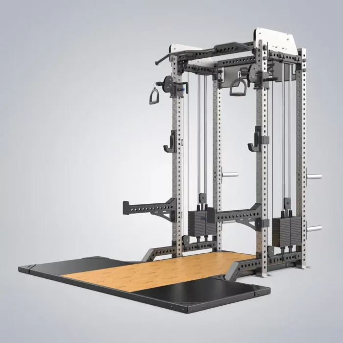Powerflex fél állvány, súlytömbös, kombi