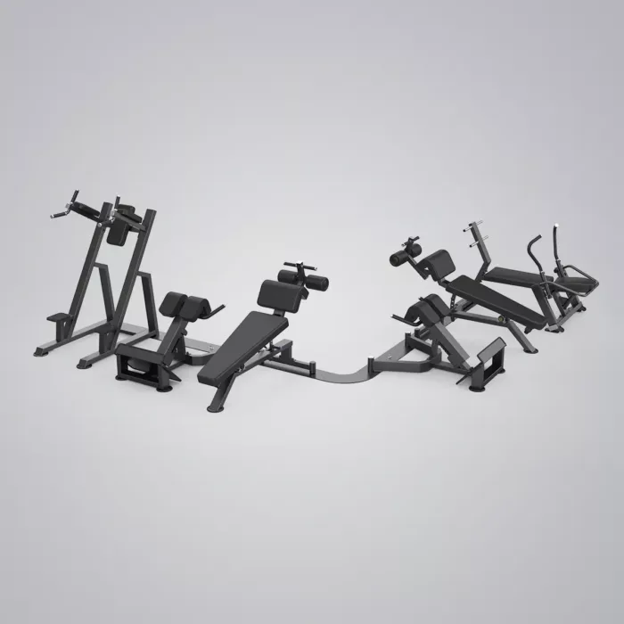 Core Circle XL Corner with 6 Benches