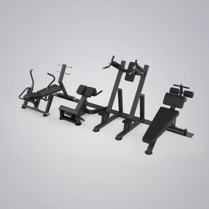 Core Circle L Line with 4 Benches
